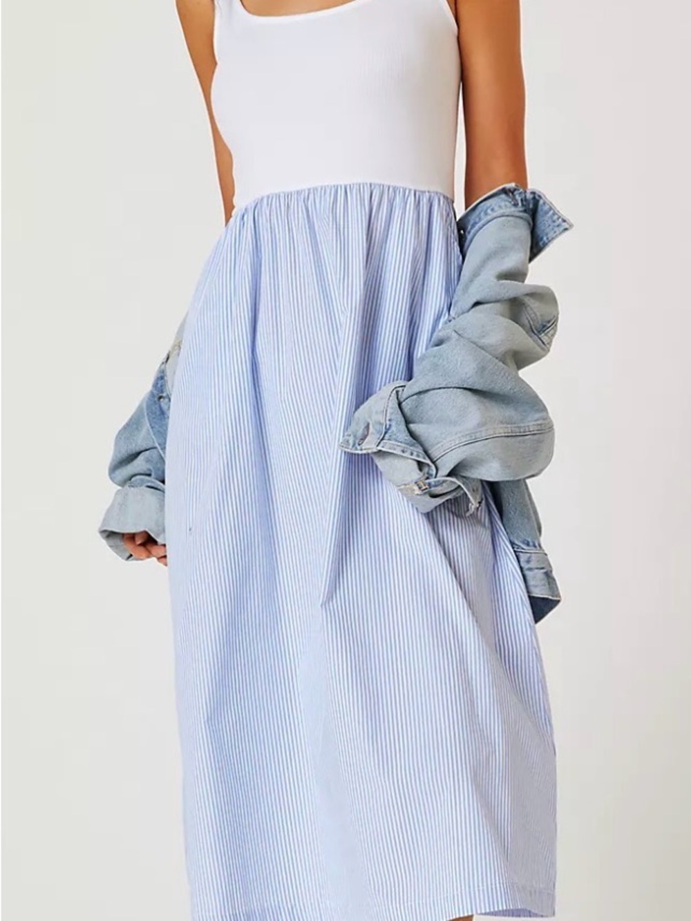 Anthropologie
Stateside Poplin Midi Dress
